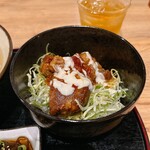 ゆいま～る食堂　 - ミニソーキ丼