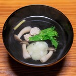 山の茶屋 - 2025.4 お吸い物