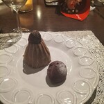 Aiuto - ・神奈川県産利平栗のモンブランとカシスのカシスジェラート