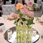 ヒルトン福岡シーホーク - 披露宴会場卓上の様子