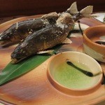 柳家錦 - 和良鮎の備長炭、塩焼き