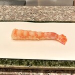 天麩羅 巽 - 才巻海老（レアっぽく）