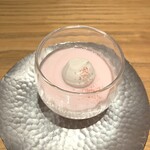 天麩羅 巽 - 桜のブランマンジェ