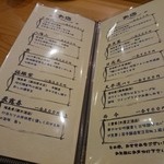 小判寿司 - お酒メニュー。  