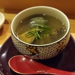 小判寿司 - 鮑の塩蒸しだぁ～♪ヽ(´▽｀)/