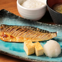 焼魚御膳+ビュッフェ付
