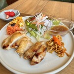 cafe 温 - 麹ローストチキンランチ　1800円