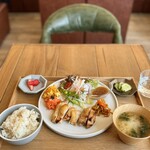 cafe 温 - 麹ローストチキンランチ　1800円