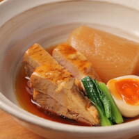 黒豚の角煮御膳+ビュッフェ付