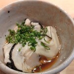 すしやのたい悟 - 阿波徳島産の生牡蠣ポン酢