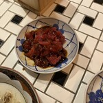 立呑み中華 起率礼 - マグロ中落ち