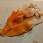 すしやのたい悟 - 愛知県三河産の「ざる貝」刺身