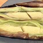 あじふらい てしお - ヤングコーンの蒸し焼き