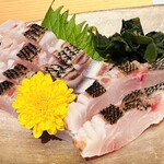 あじふらい てしお - イサキのたたき