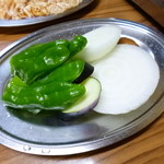 2014.08 焼き野菜５００円