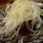 いとや - 鰹の塩たたき・すだち搾り