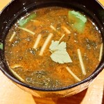 舎利膳 - 味噌汁