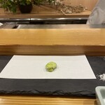 てんぷら小野 - そら豆大好き。香りが良かったです。