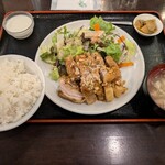 水漫庭 - 油淋鶏セット（1000円）