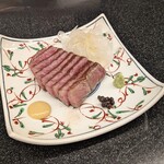 BAKNOS - 本日のステーキ（100g） 　沖縄県産石垣牛の「ミスジ」