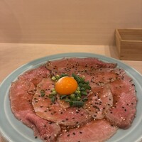 Uomi - 牛肉ユッケ