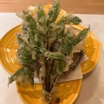 ひろ作 - 春の天ぷら盛り合わせさんでーす。②