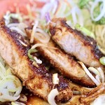 みそかつ専門店 レスト サカエ - 元祖みそかつ定食 ネギかけ