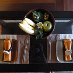 Tongsai Bay Cottages & Hotel - ゲストルーム／ウェルカムフルーツ