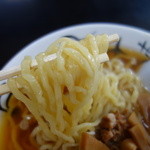 食堂 はせ川 - 非常に滑らかな舌触り、そしてツルツルモチモチ。これは抜群に旨い！