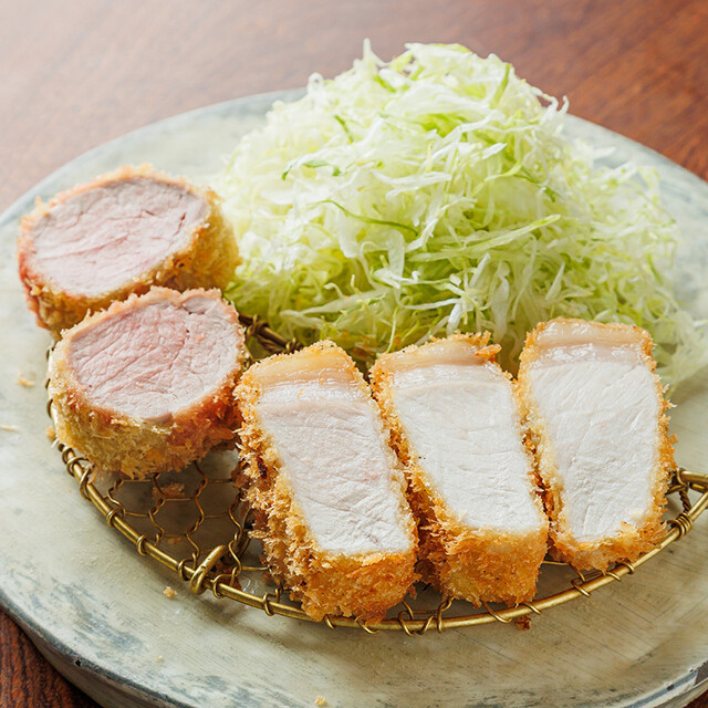 ハーフ（ロース、ヘレが半分づつ入っています）