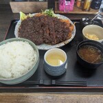 和風キッチン 蔵 - 特製ジャンボ味噌カツ定食