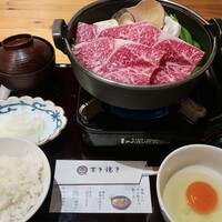 すき焼きと牛まぶし ももしき - 