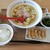 どうとんぼり神座 - 料理写真:おいしいラーメン 820円、餃子セット 370円