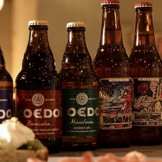 60種のナチュールワインや、クラフトビール！カクテルも豊富