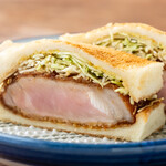 酒肆 一村 - 岩中豚カツサンド