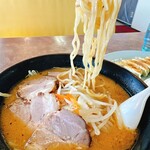 くるまやラーメン - 麺は美味しい❗️