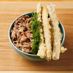 肉ごぼううどん(温)