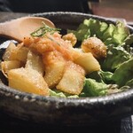 雄屋 わさび - じゃがバター明太