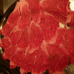 シャカ - 薄切りステーキ用の牛肉