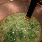 シャカ - ワインゼリーは、混ぜて食べます