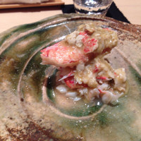 鮨 近藤 - 蟹味噌和え
