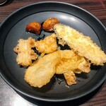 おくどさん - ビュッフェの天ぷら