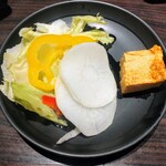 おくどさん - ビュッフェの野菜(レモンドレッシング)