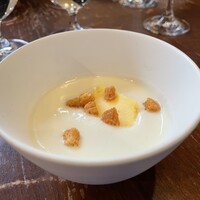 samo - 新玉ねぎの冷製スープ