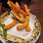 かに道楽 - かに唐揚