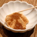 あじのマイケル - お店のお心遣いで提供いただきました、もちもちわらび餅♡