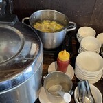 アジアンパーム - スープと白飯