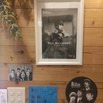 Strawberry Fields - 前回来た時にプレゼントしたフォトカード等を飾ってくださってました(*^^*)