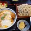そば処 長岡屋 - カツ丼セット おそば