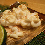 蕎麦切 森の - 焼き白子